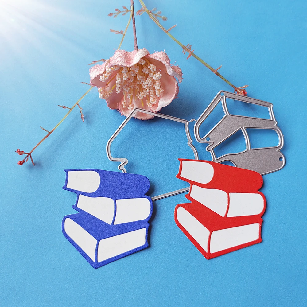 

Beautiful Teacher's Day Books die-cutting dies scrapbook decoration embossed photo album decoration card making DIY crafts