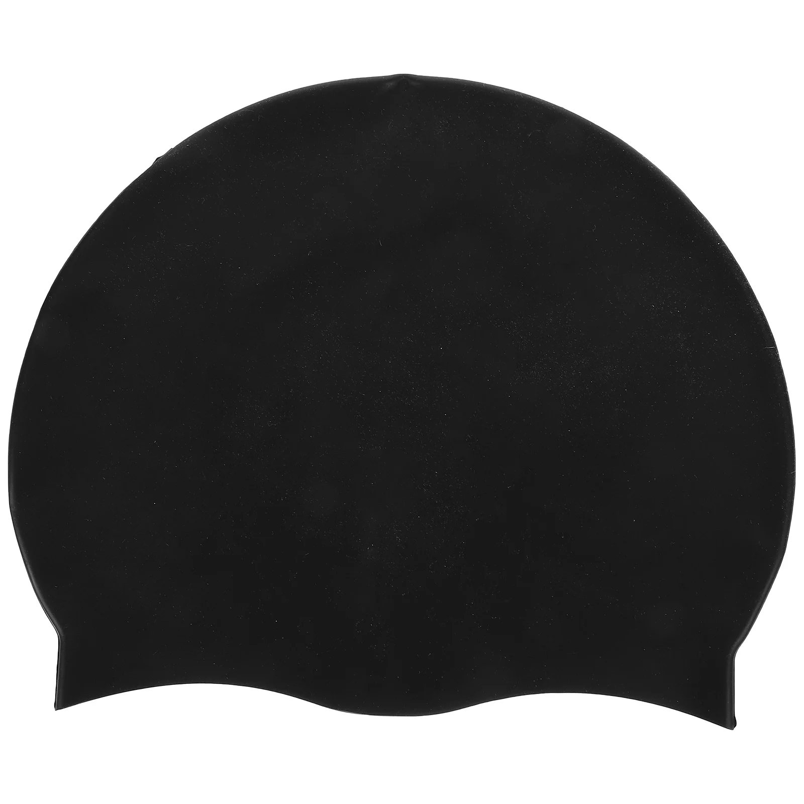 

Rubber Swimming Accessory Hat Sports Elastic Waterproof Cap Accessories Silicone Men Women