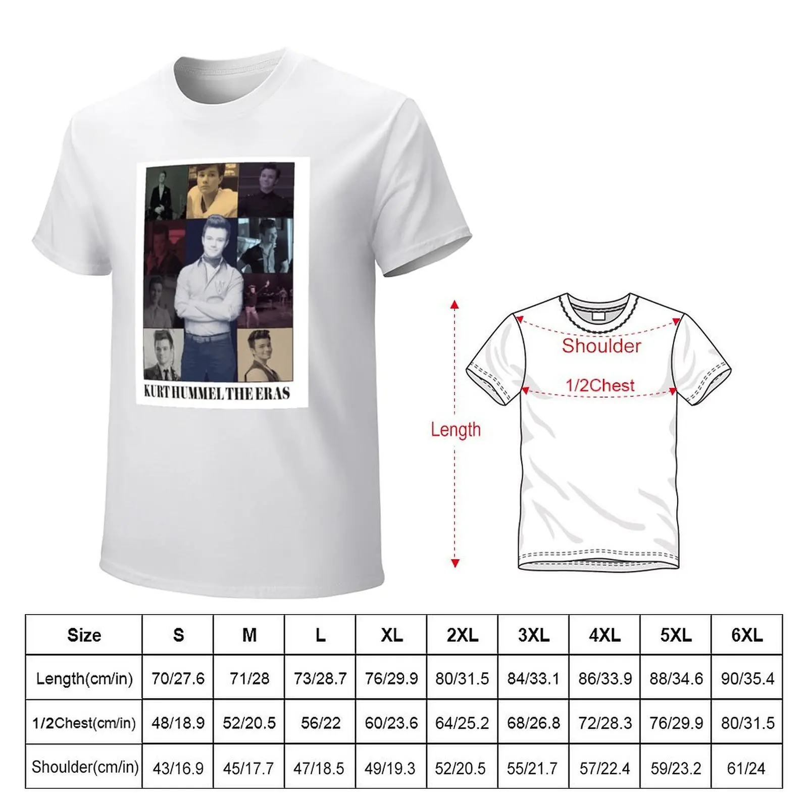 Мужская футболка Kurt Hummel the eras Tour