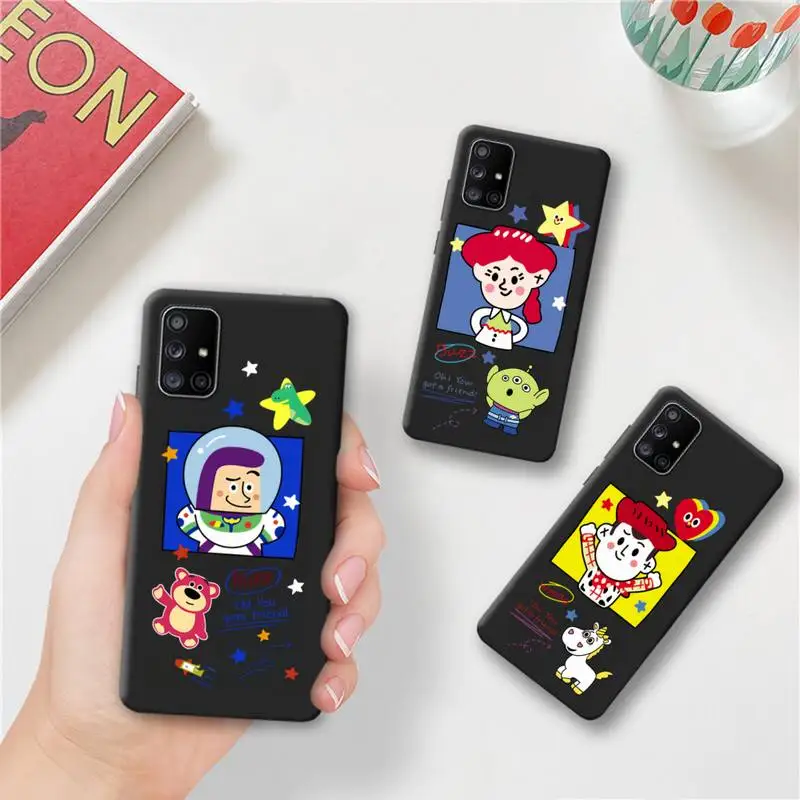 

Toy Story Buzz Woody Phone Case For Samsung Galaxy A52 A21S A02S A12 A31 A81 A10 A30 A32 A50 A80 A71 A51 5G