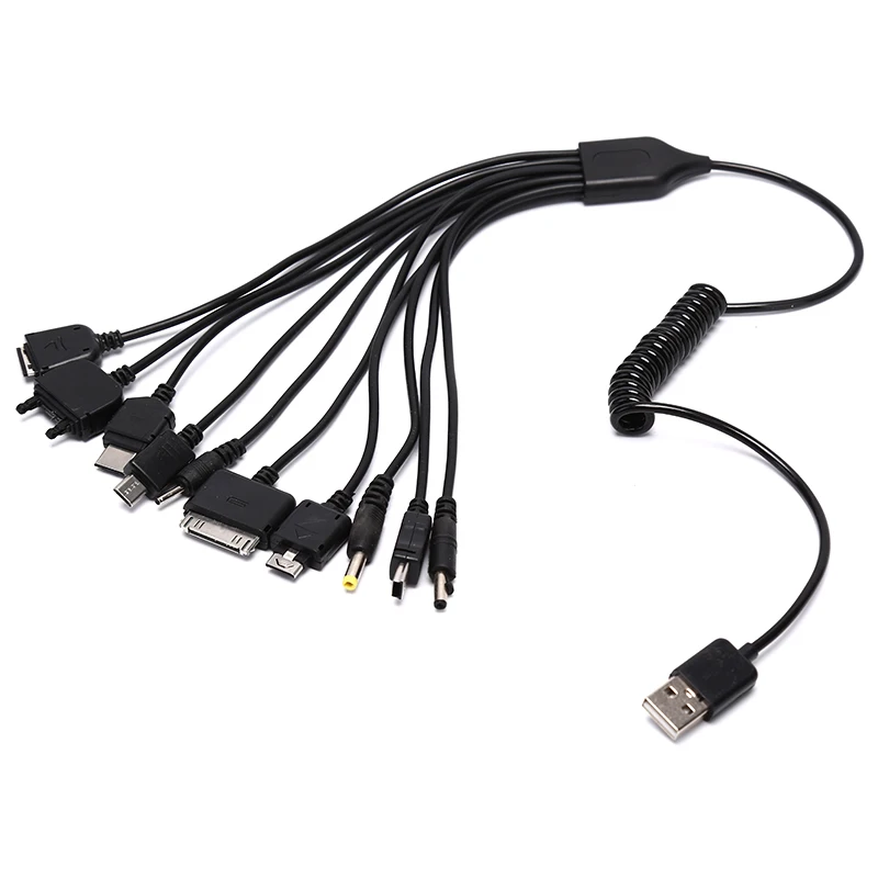 

Универсальный многофункциональный USB-кабель для зарядки мобильного телефона 10 в 1