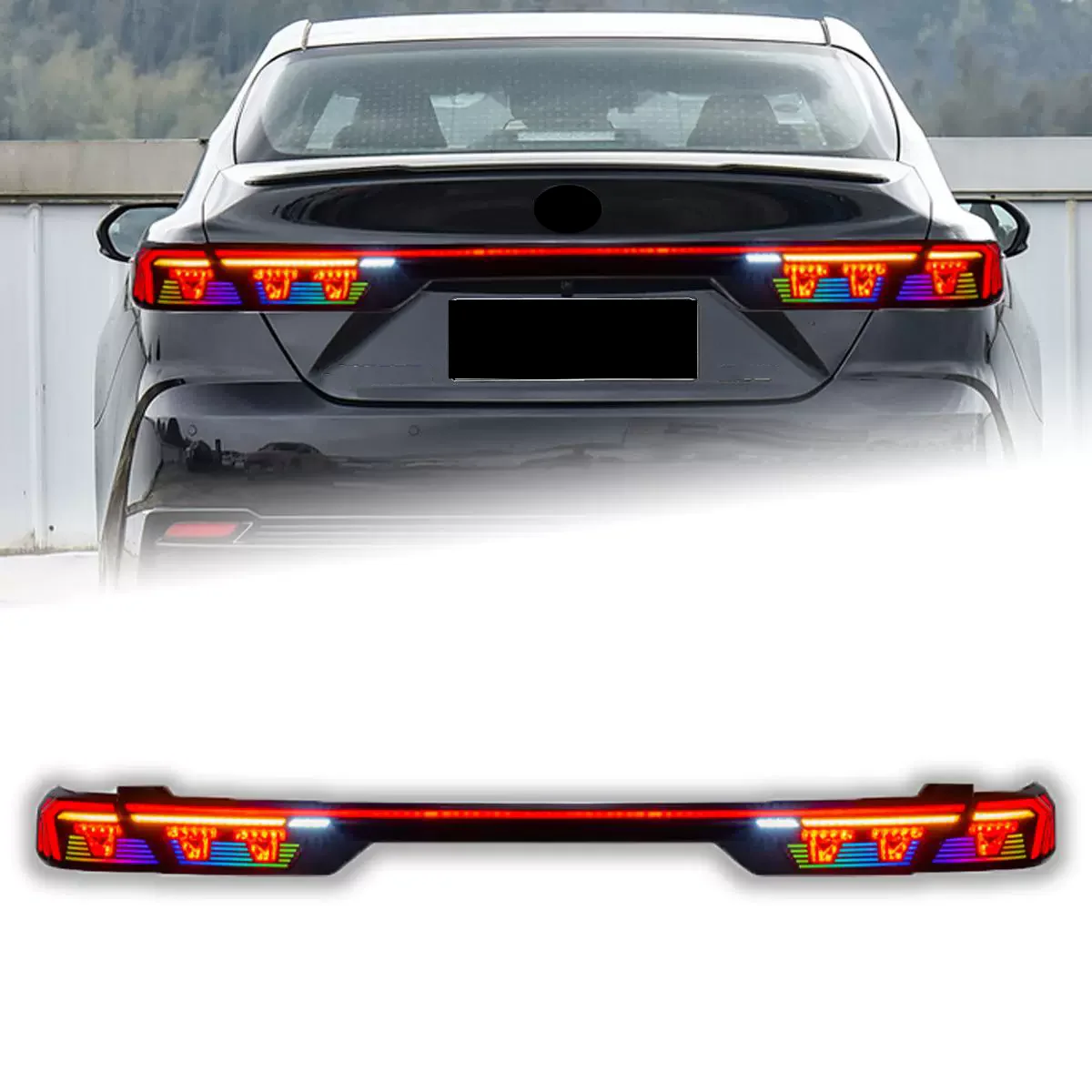 Светодиодный задний фонарь в сборе для Toyota Camry 9th 24-25 модифицированный