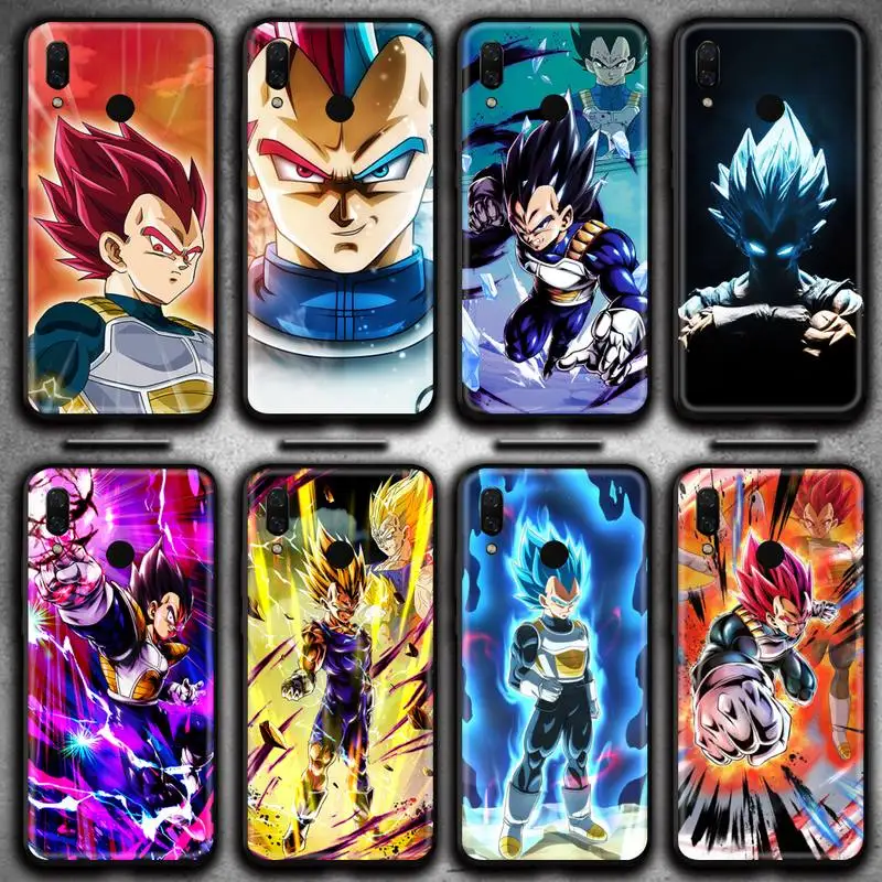 

Anime Dragon Dall Vegeta Phone Case for Huawei Y6P Y8S Y8P Y5II Y5 Y6 2019 P Smart Prime Pro