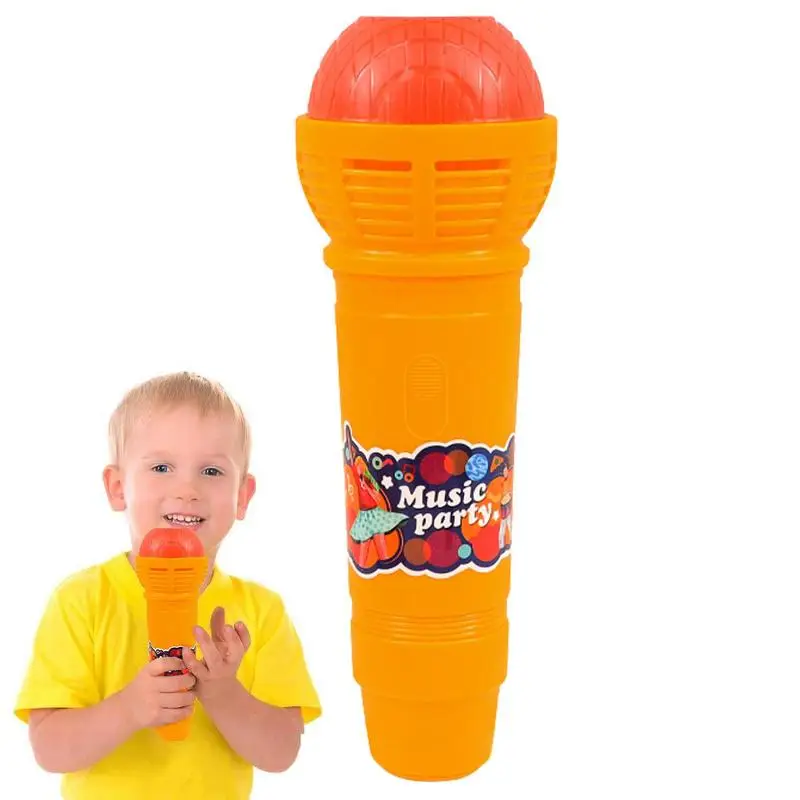 

Children Echo Microphone Toy Durable And Lightweight Battery-Free Toy Microphone Toddler Echo For Kids Microphone For Boys Girls