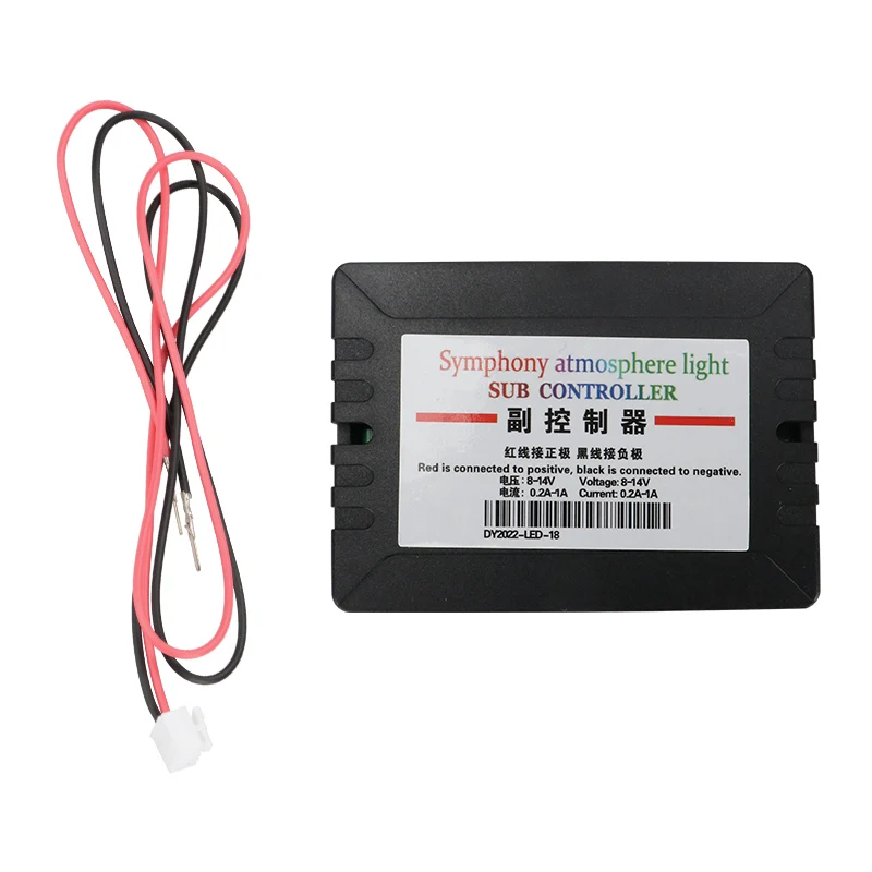 

For18 In1LED 64 цветная симфоническая лента, аксессуары для автомобильного окружающего освещения, RBG, внутреннее освещение, оптическое Внутреннее освещение