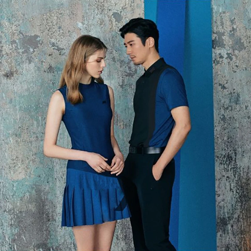 

golf WOMEN FALL BIG LOGO KNIT ONE PIECE #3735