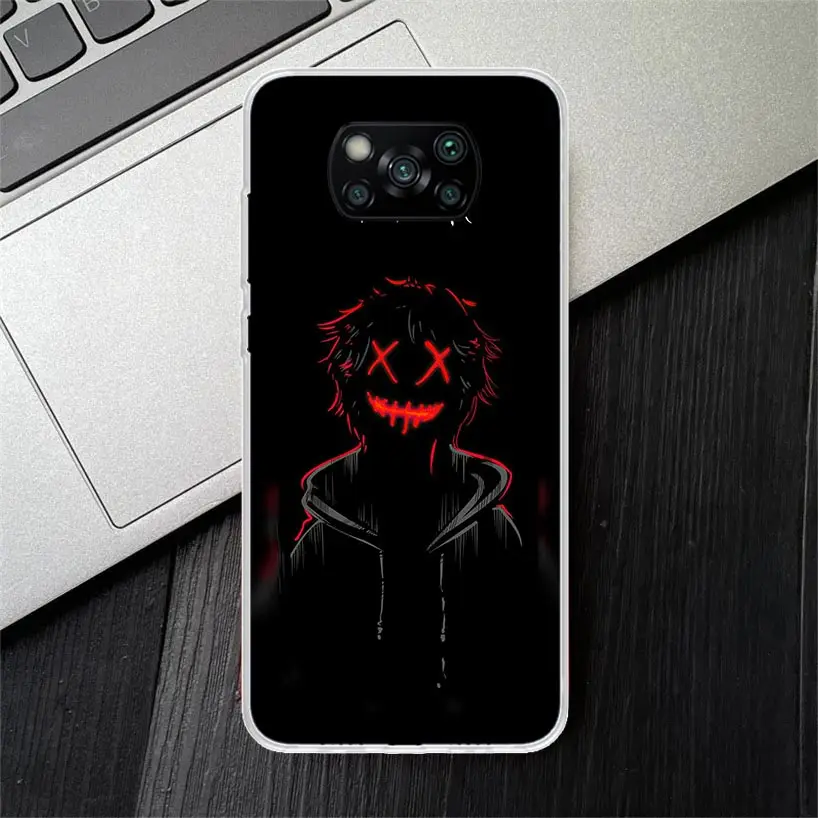 Мягкий силиконовый чехол Devil Bad Boy из аниме для телефона Xiaomi Poco X3 NFC X4 GT X5 X6 F6 F5 Pro F4 F3
