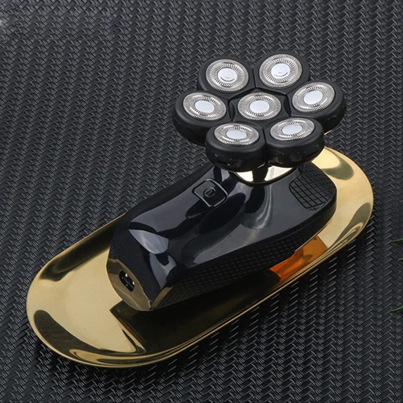 Новинка электронная бритва 7D для мужчин водонепроницаемая с плавающей головкой