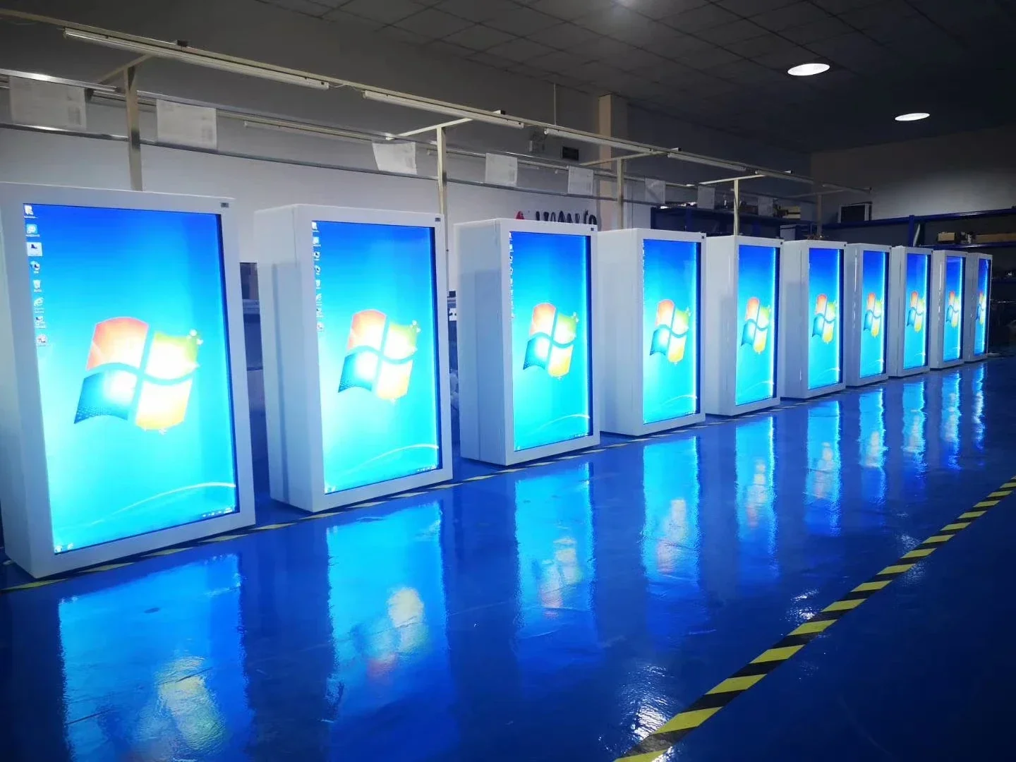 21 5 32 43 49 55 65 86 дюймовый Тотем рекламная голографическая 3d прозрачная коробка для