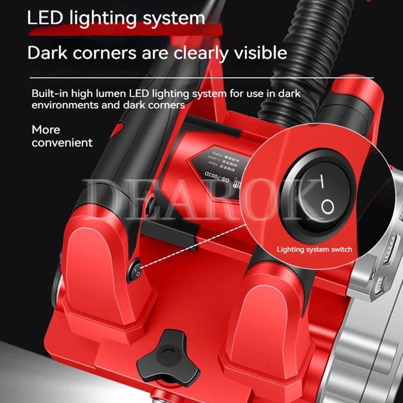 Строгальный станок для стен 4580 Вт электрическая лопатка машина ремонта старых