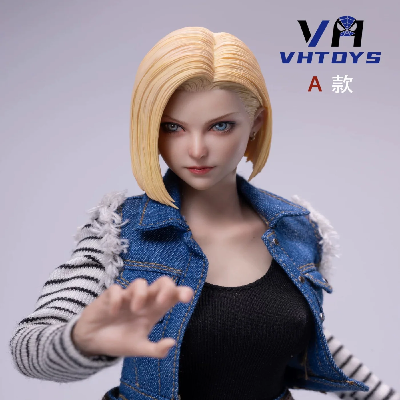 Фото VHTOYS AH001 1/6 Женская фигурка солдата с 18 подвижными точками артикуляции, модель головы с вырезанными глазами, подходит для 12-дюймовых фигурок, в наличии №4