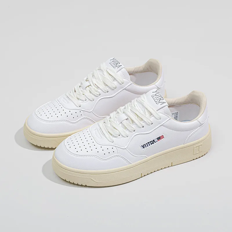 Fashionable Breathable Casual Womens Shoes Summer Sports All-match Street Shooting Light White Shoes Flat Womens Shoes 36-40