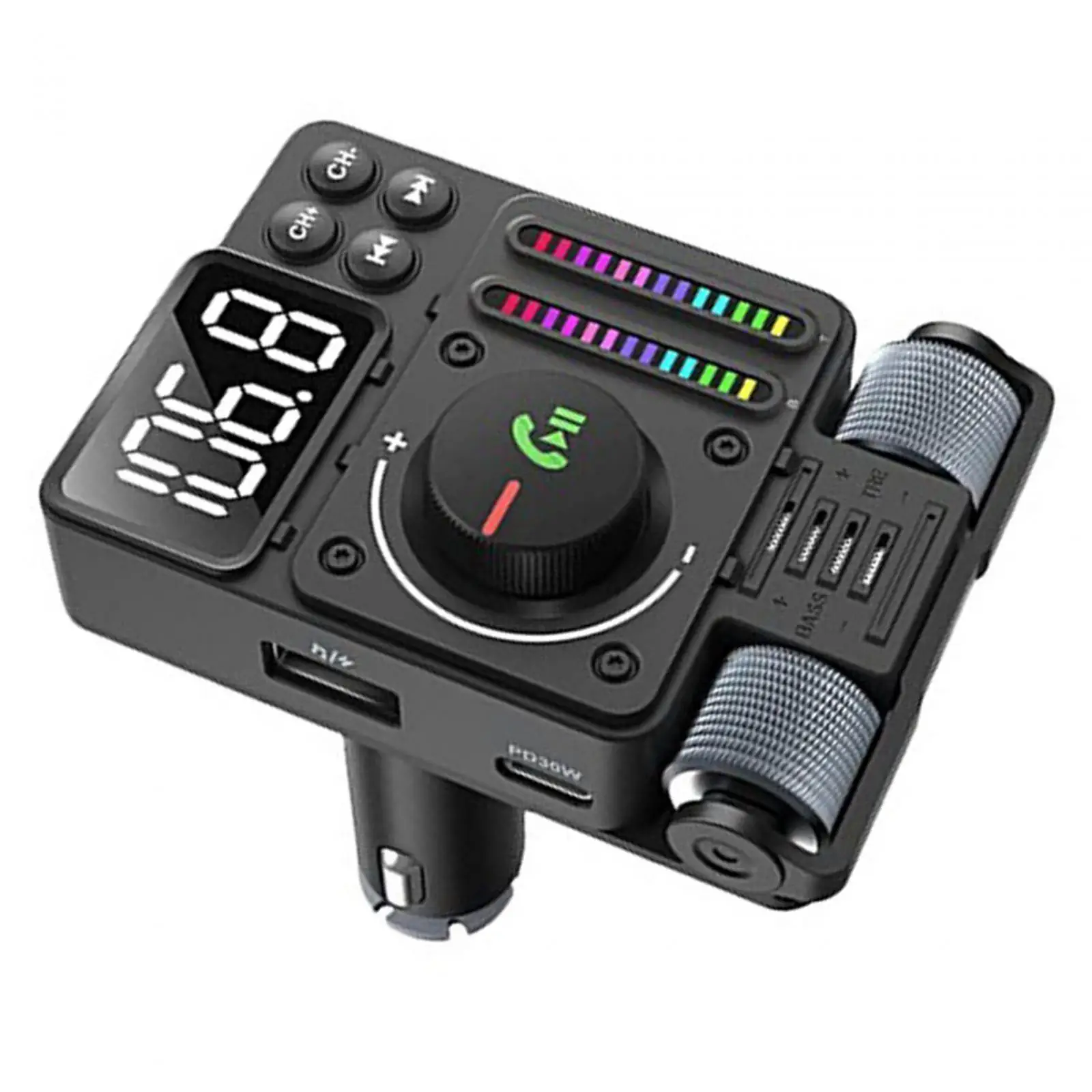 

Bluetooth FM Transmitter Radio Receiver Automotive Car MP3 Bluetooth Adapter