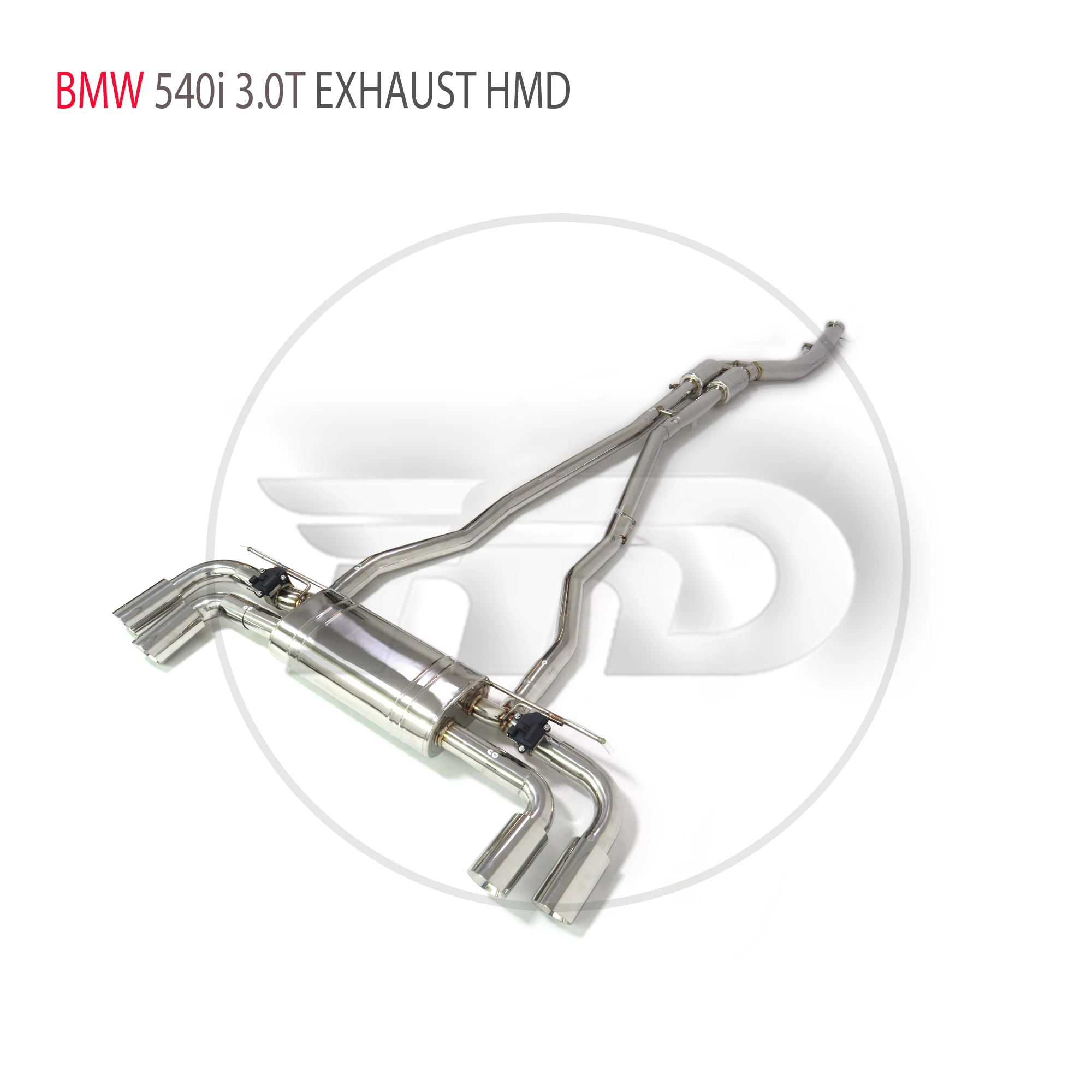 

HMD Stainless Steel Exhaust System Performance Catback for BMW 540i G30 B58 3.0T Auto Accesorios Electronic Valve Muffler