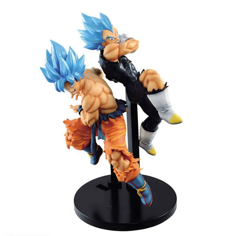 

Dragon Ball 17cm Lc Legend Blue Hair Goku Vegeta Model Anime Action Figures Boxed Ornaments Birthday Gift Pvc Safety Material