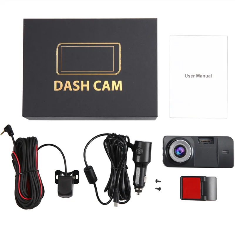 4-дюймовый видеорегистратор 4K Автомобильный Ultra HD 2160P Sony IMX 415 GPS-трек фотография