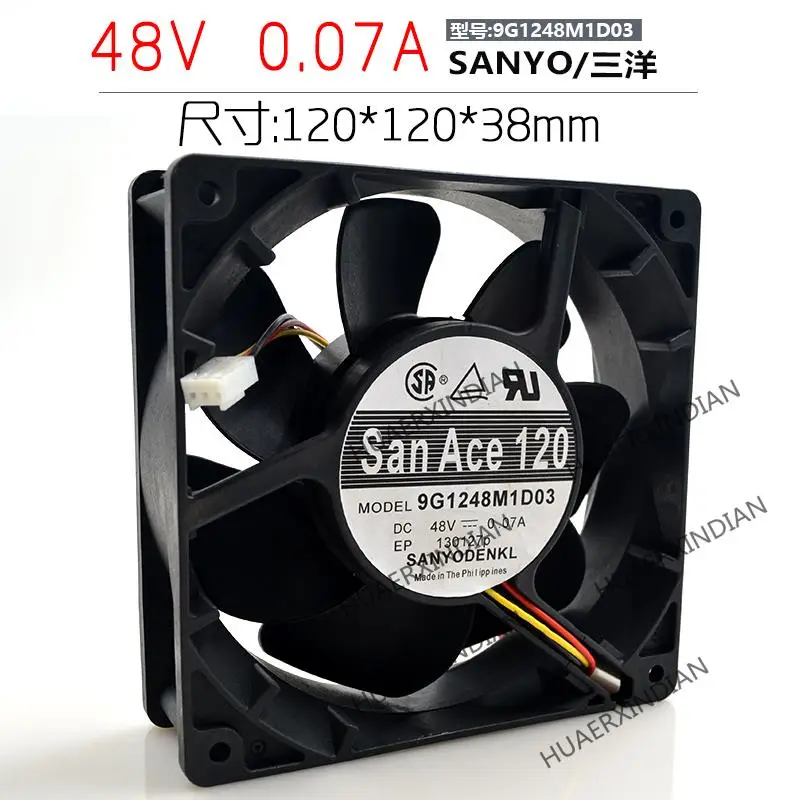 

Японский Мотор 48 В 0,07 а 12 см 12025 дюйма, бесшумный вентилятор охлаждения с двойным шариком, комплект для сборки