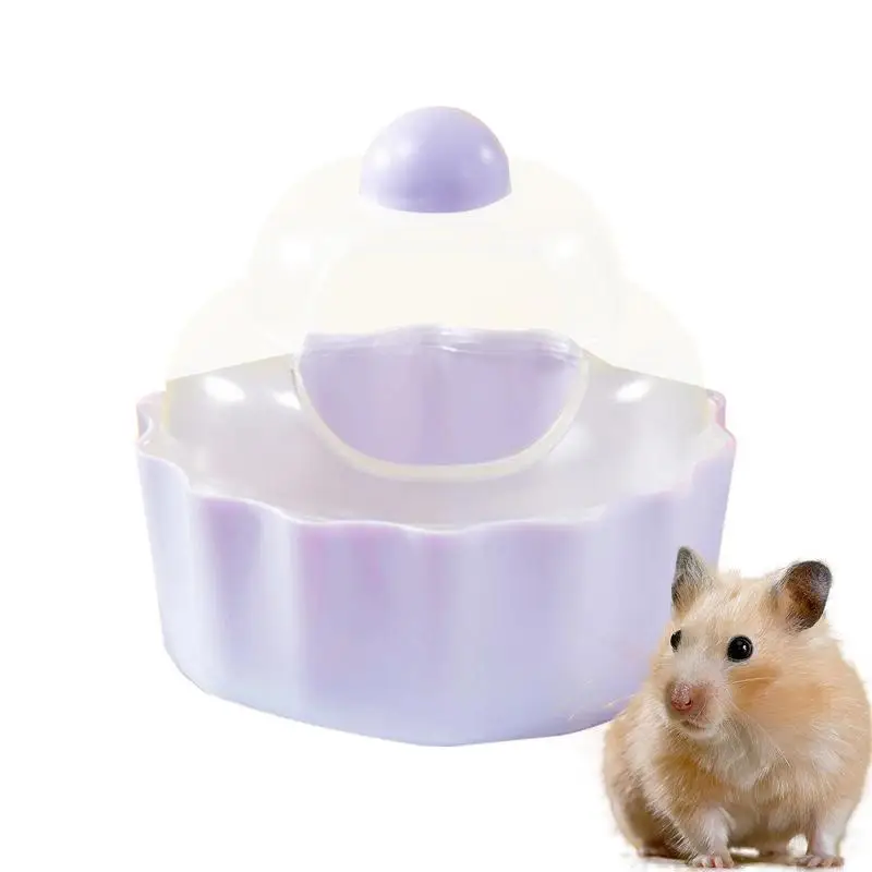 

Hamster Bathtub Toilet Clear Tub Bath Basin For Hamster Bath House For Hamster Hamster Hideout House Small Pet Accessories For