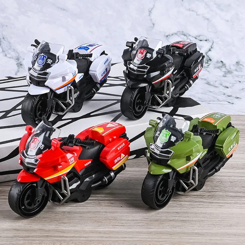 

Simulation Motorcycle Model Funny Inertia Locomotive Collectibles Toys Children Baby Kids Gift