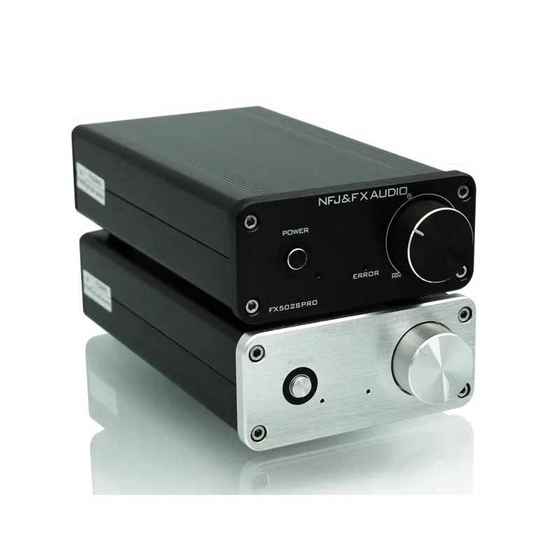 

2020 FX-Audio New FX-502SPRO HiFi 2.0 Full Digital Audio Amplifier Adopting TPA3250+NE5532 70W*2 DC24V/4A Power Adapter Optional