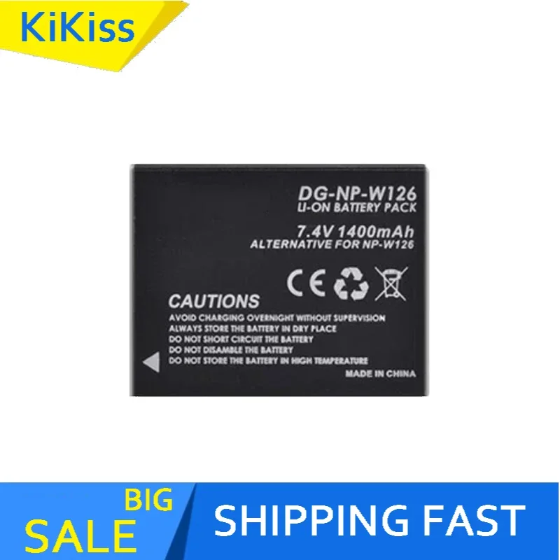 Аккумулятор 1260 мАч NP-W126S NP-W126 для Fujifilm Fuji X100F X-PRO1 X-PRO2 X-A1 X-A2 X-A3 X-A10 X-E1 X-E2 X-E2S X-E3 X-M1 X-T1 X-T2
