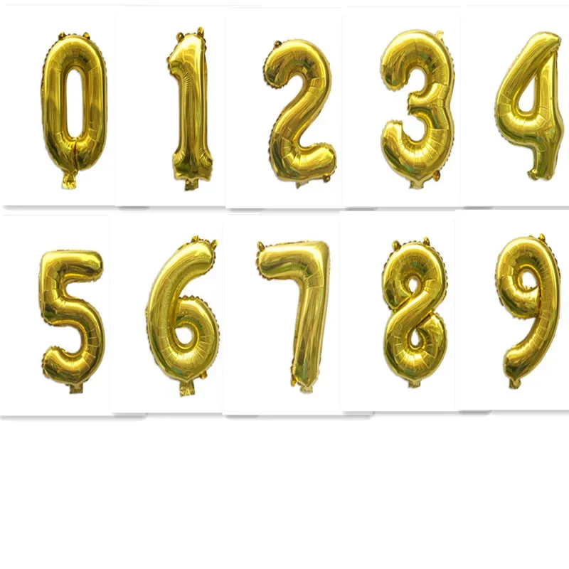 

Фольгированные цифры 16 дюймов для праздника