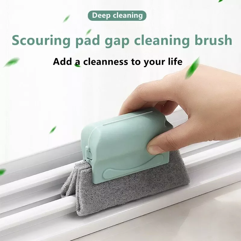

2022New washing brush Kitchen cleaning window mop washing sponge Multifunctional scraper removal tool caulk finishing tool set
