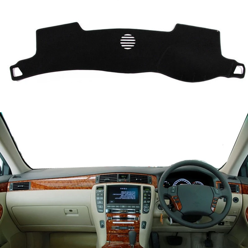 

Car Dashboard Cover Dashmat Mat Pad Anti-UV Dash SunShade Instrument Protect Carpet For Toyota Crown S180 2004-2009 Accessories