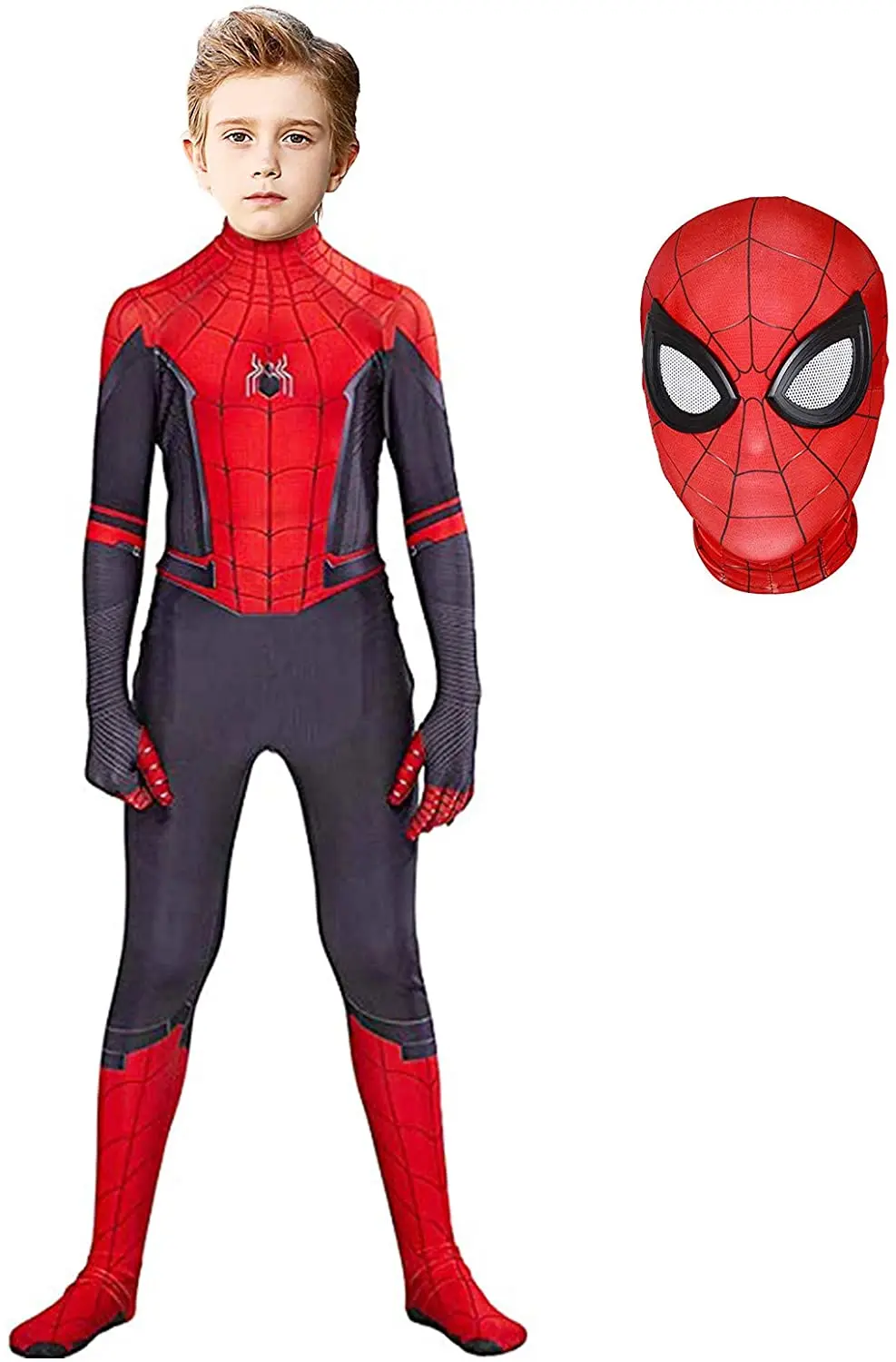 

Hero Costume Bodysuit for Kids Spandex Zentai Halloween Cosplay Jumpsuit 3D Style