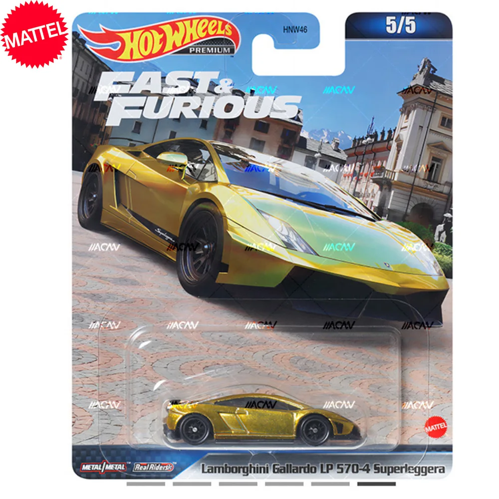 Mattel Hot Wheels автомобиль Форсаж фотоламборгини галлардо Lp 570-4 коллекционные модели