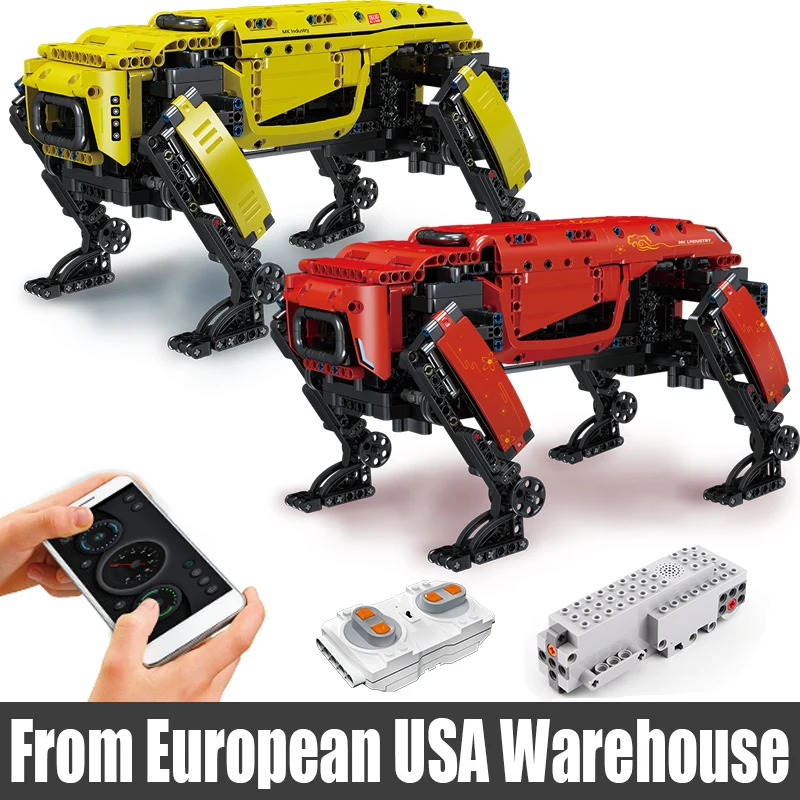

MOULD KING 15066 1506 High-Tech Power MK Dynamics Remote Control Robot Building Blocks APP RC Robot Brick Toy Kids Birthday Gift