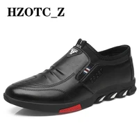 luxury business oxford leather shoes men breathable rubber formal dress shoes male office wedding flats footwear
