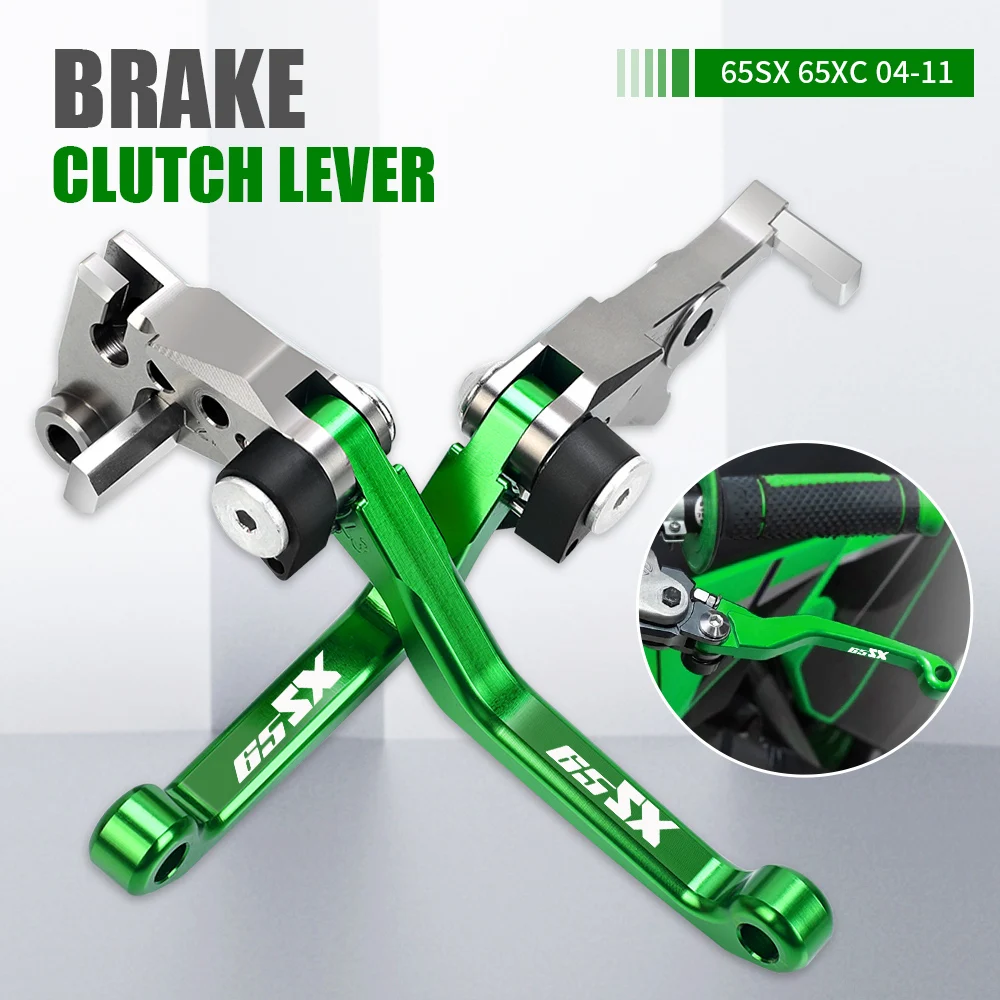 

1Pair Brake Clutch Levers For 65SX/65XC 85SX/85XC 2004-2018 Kawasaki KX250F KX450F SUZUKI RMZ450 RMZ 450 2005-2016 RMX250S