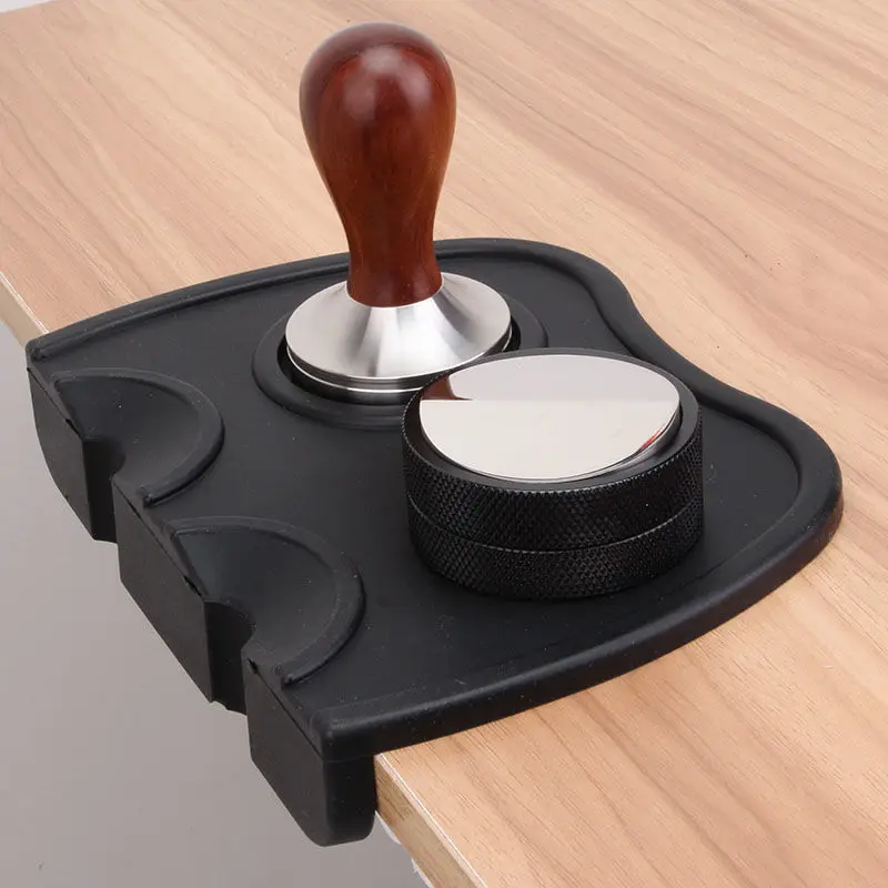 

Coffee Tamper Rosewood Coffee Powder Tampers Machine Distributor Coffee Powder Hammer Coffeeware Accessories