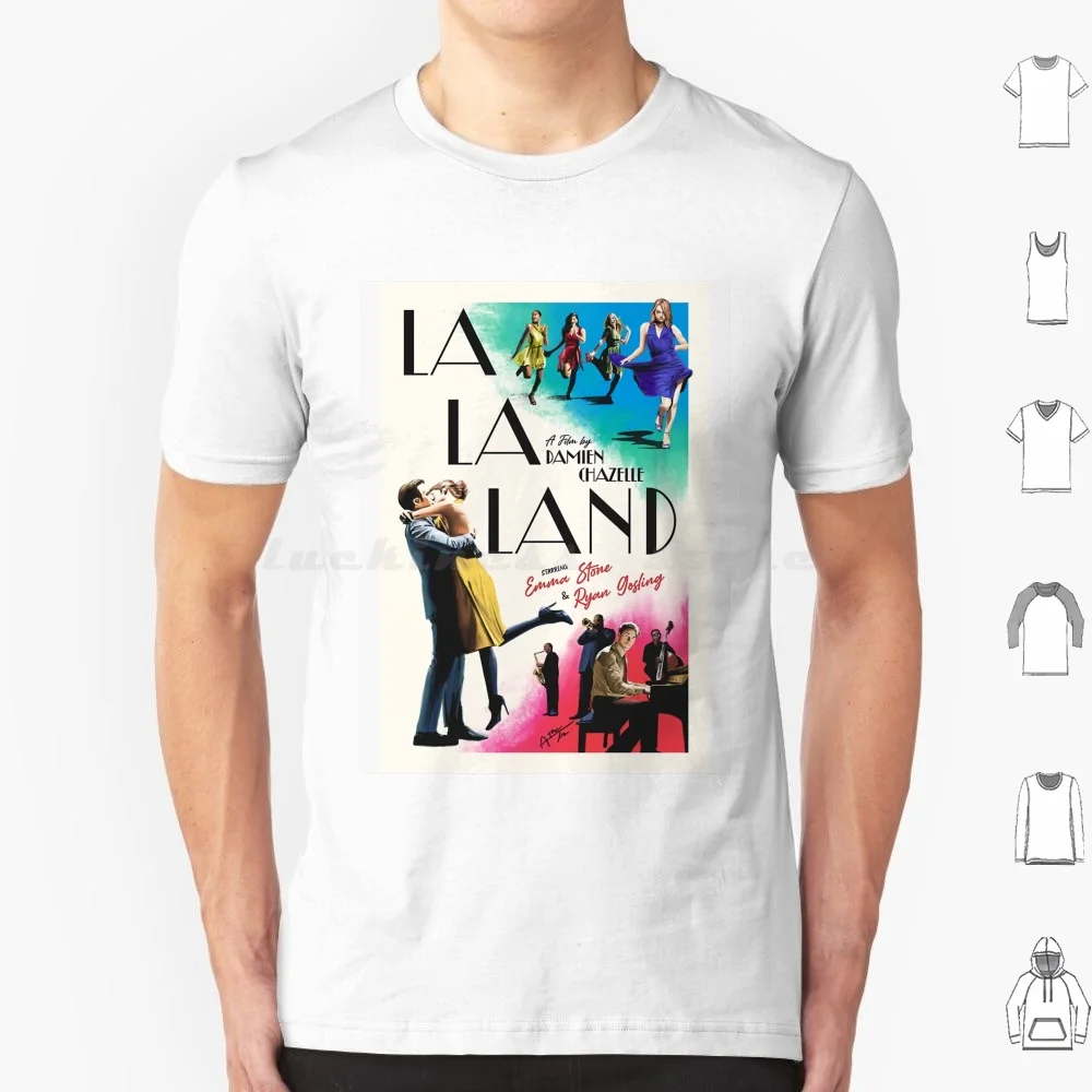 Классическая футболка из фильма для мужчин женщин детей 6Xl Ла-ла-земля фильмы Damien