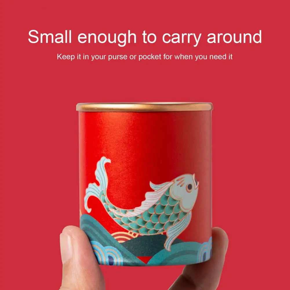 Бумажная банка для хранения чая удобная из нержавеющей стали упаковки на