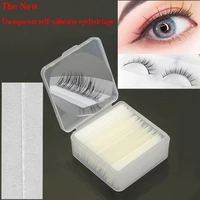 false eyelashes glue strip reusable glue free lash glue new transparent self adhesive no glue hypoallergenic makeup tools