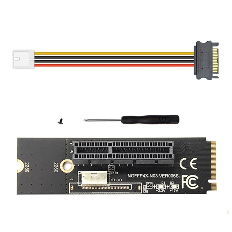 

M.2 M-ключ к PCI-e 1X 4X Адаптерная карта к NGFF 4X сигналу M.2 NVMe светодиодный индикатор E8BE