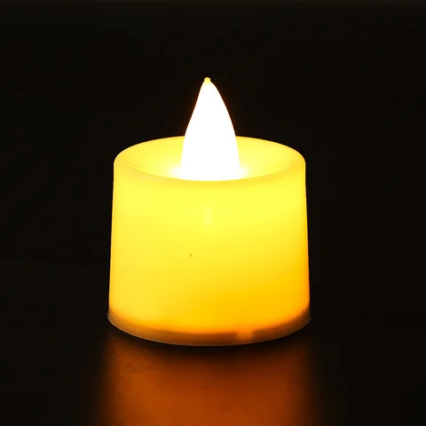 Светодиодные свечи на батарейках, 6/12 шт - изображение