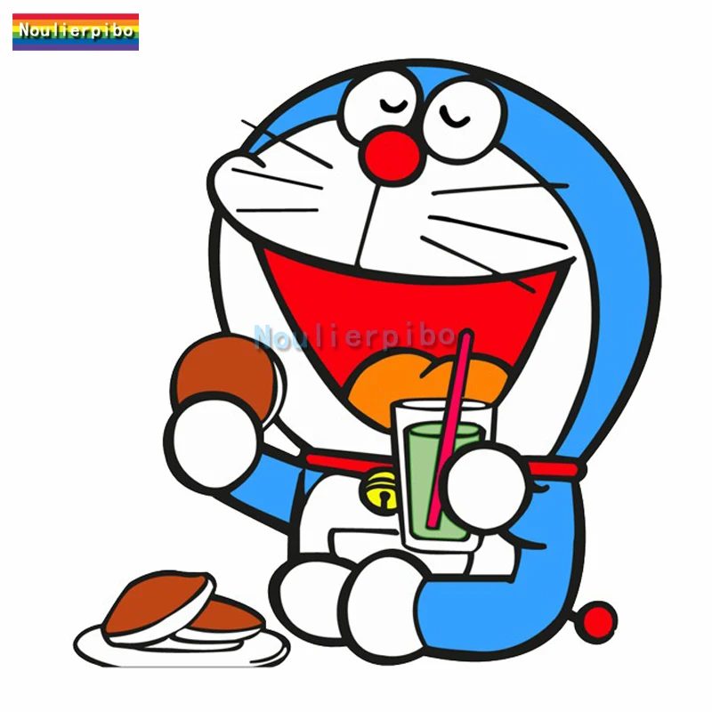personality car stickers doraemon ドラえもん vinyl decals car bumper window laptop mobile phone office supplies pia