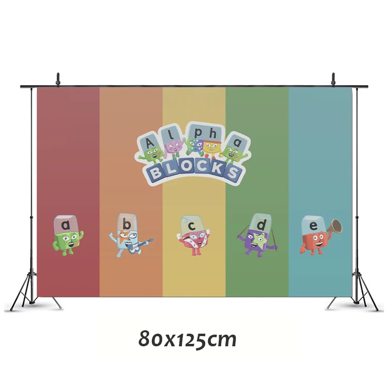 Алфавиты украшения для дня рождения телешоу первая тема детей баннер чашки