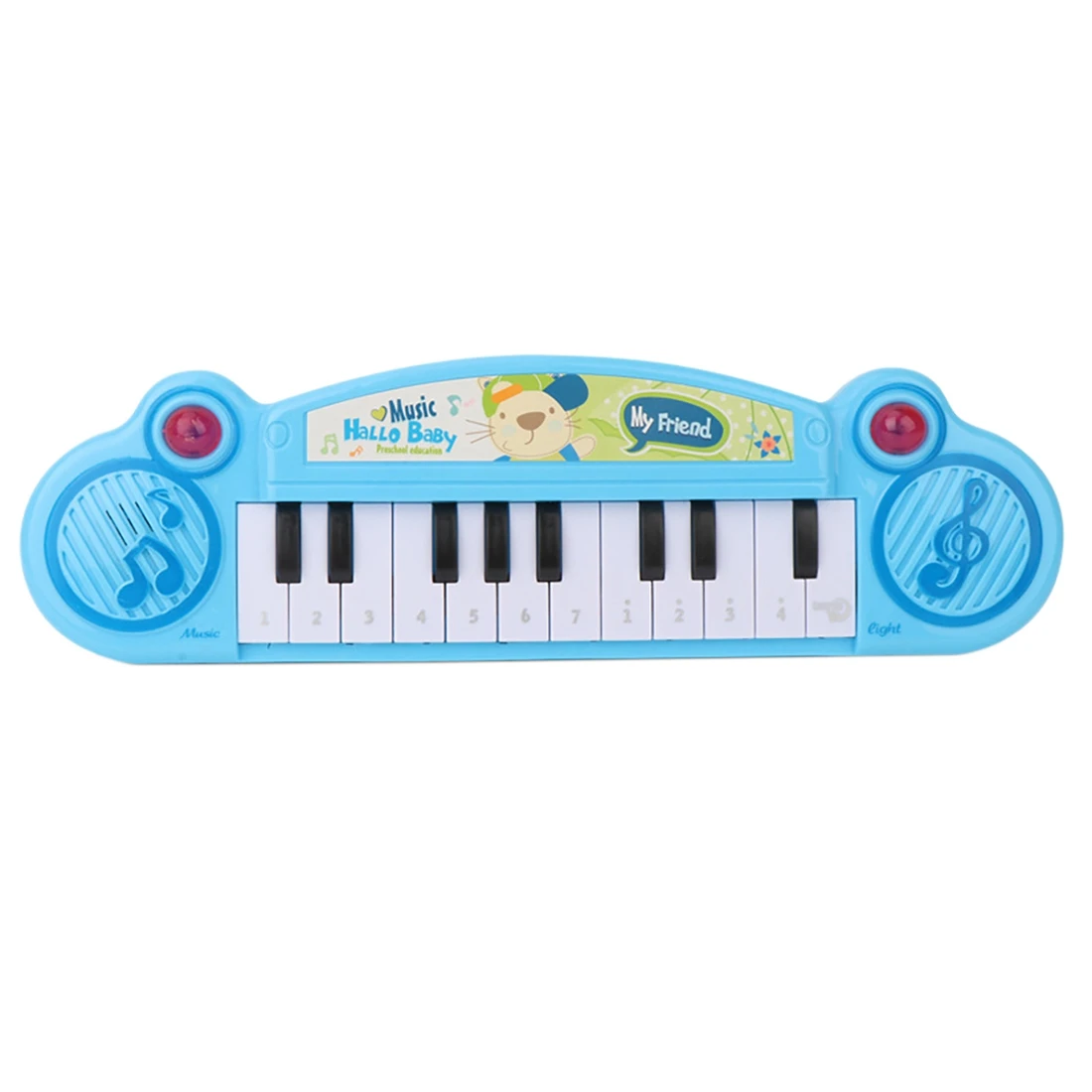 

Kids Electronic Piano Keyboard 12 Keys Electronic Organ Exercise Hand Ability Musical Instrument Toys for Child B