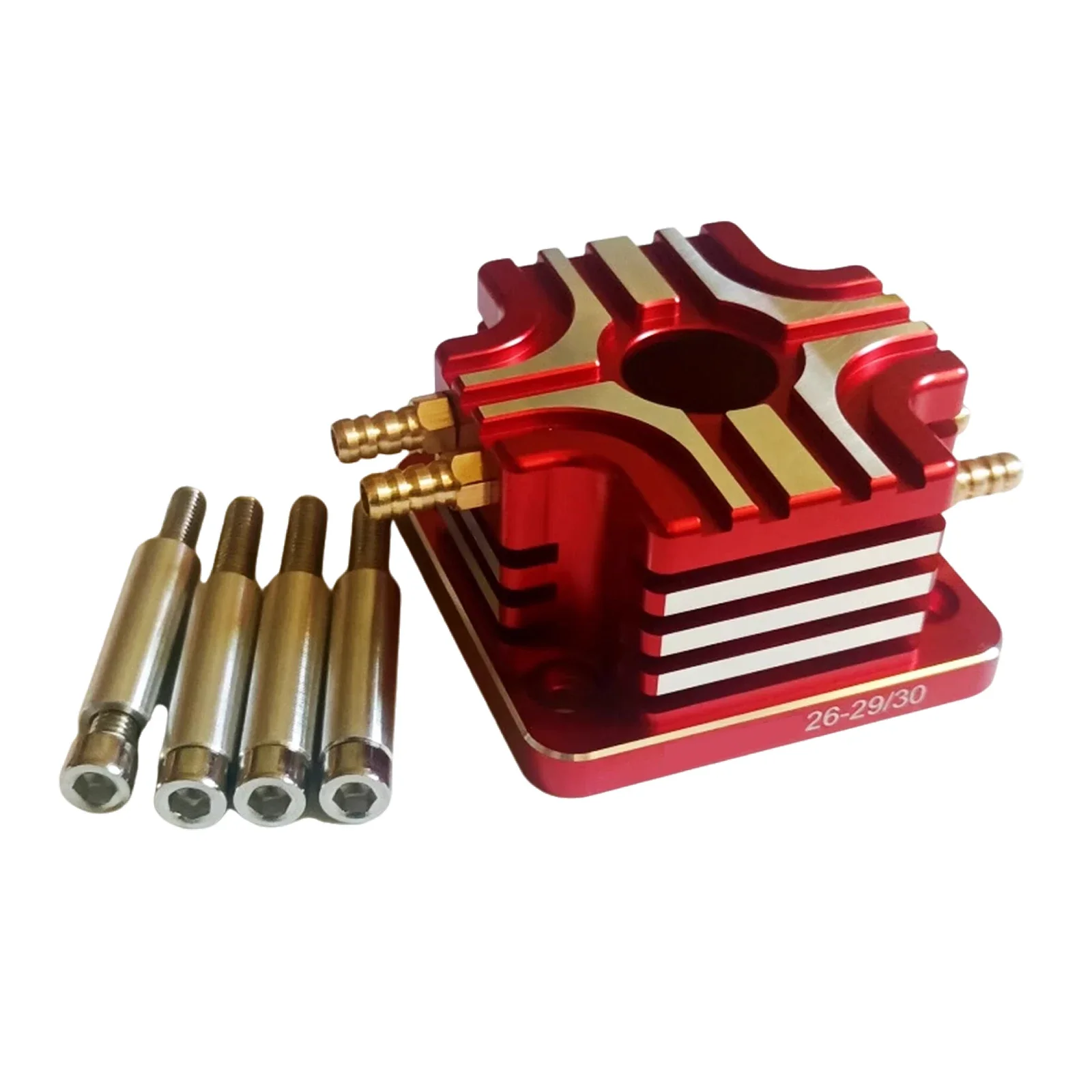 New Aluminum Water Jacket for Zenoah 26cc 29cc 30CC Gas Marine Engine RC Model Boat Upgrade Toy Accessories