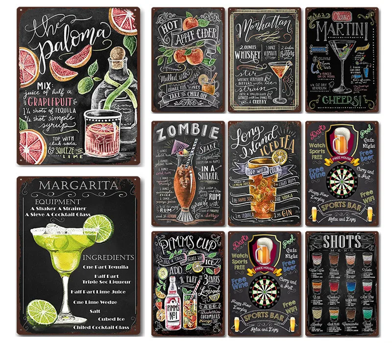 

IWTBR, декоративный пиво и коктейль, винтажный металлический жестяной логотип, Забавный постер, бар, клуб, домашний Настенный декор 20x30x30x40 см