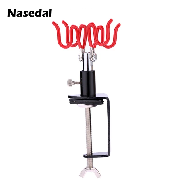 

Держатель для аэрографа Nasedal, гравитационная подставка для аэрографа, с 4 зажимами