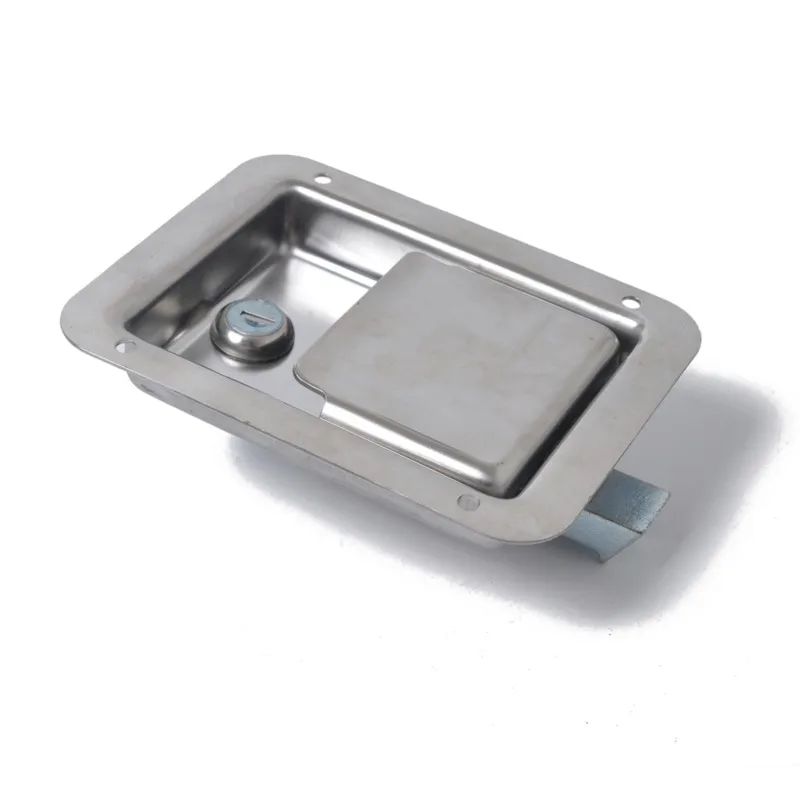 

Stainless Steel Paddle Latch With Keys For Trailer Truck Tool Box Door Lock