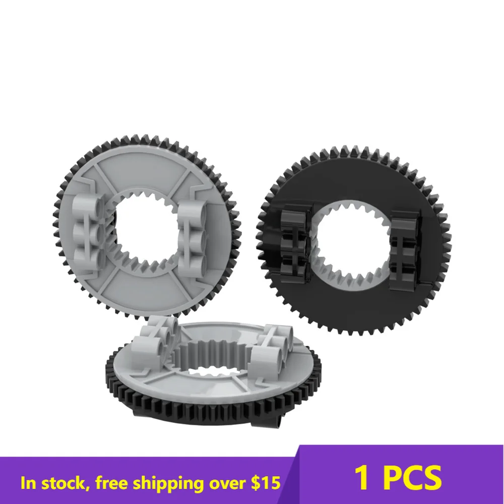 

1 PCS MOC Bricks 50163 Internal External Tooth Rotation for Building Blocks Parts DIY Educational High-Tech Parts Toys For child