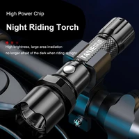 powerful led flashlight super bright hand torch usb rechargeable waterproof flash light with 3 modes household camping light
