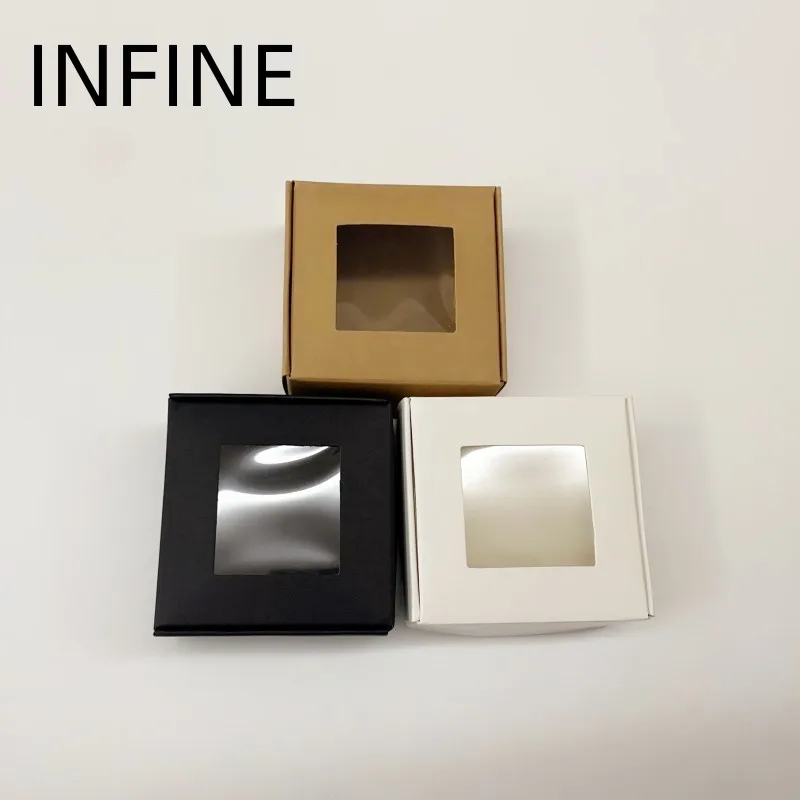 Handmade Soap Box Gift Airplane Box Candy Gift Box Small Gift Box Companion Gift Open Window Transparent