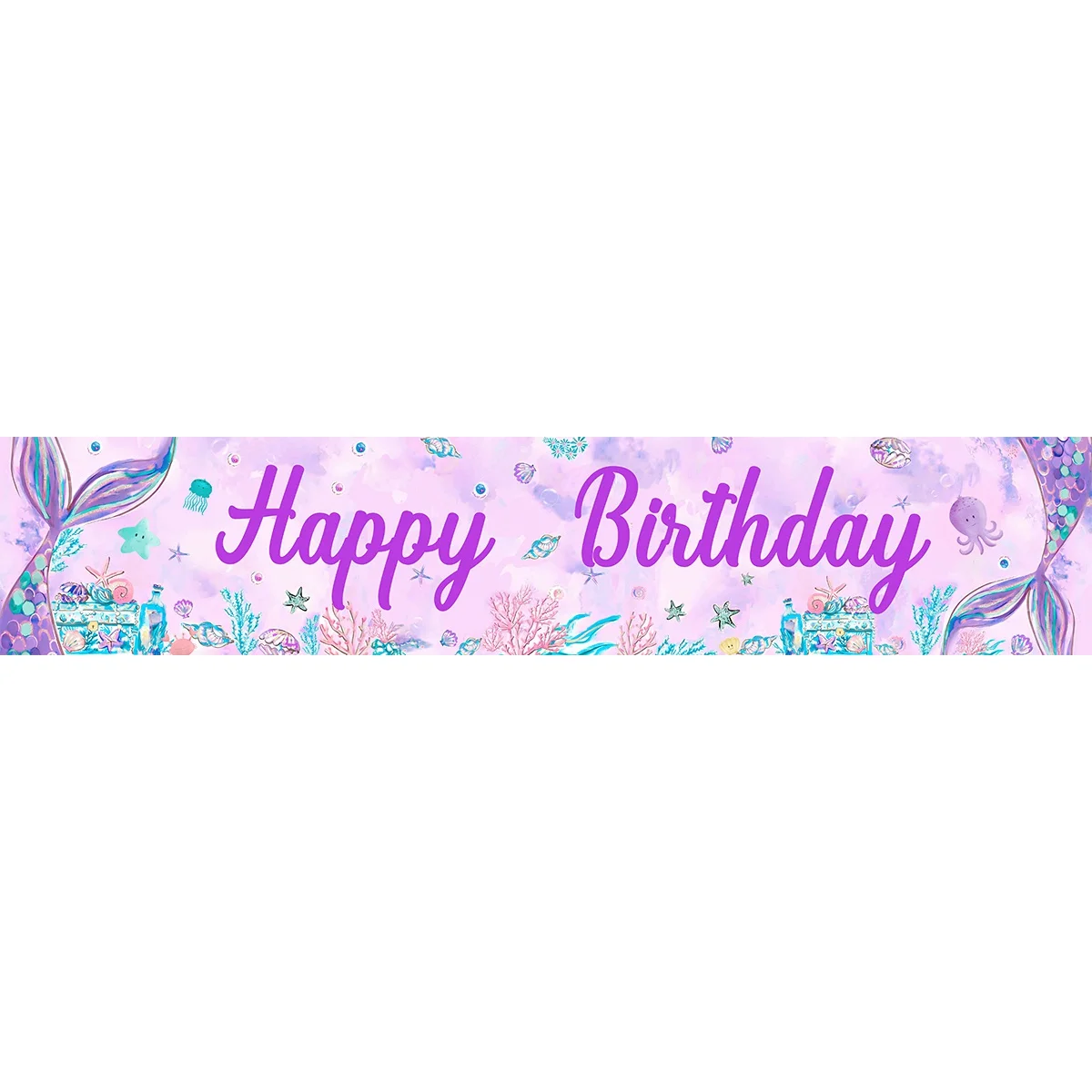 Висячее украшение в виде маленькой Русалочки детский праздничный декор для